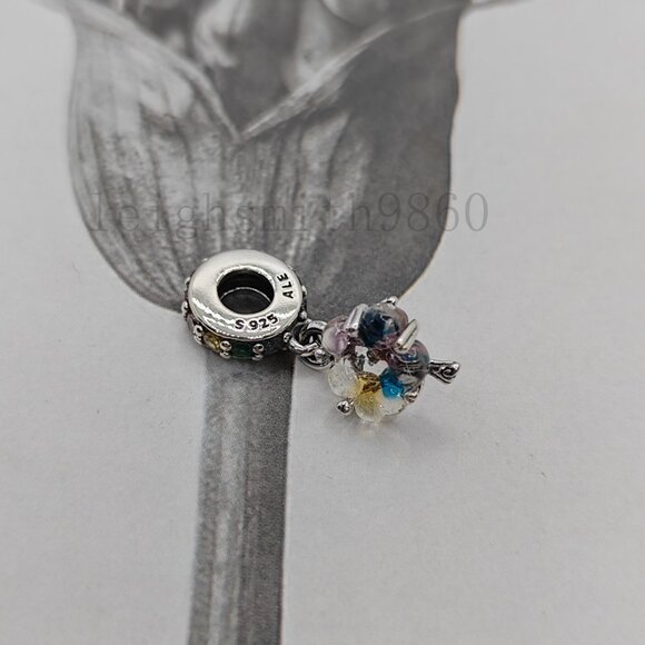 Pandora Togetherness Tree Murano Glass Dangle Charm - Picture 3 of 6